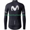 Homme Maillot vélo Manches Longues Movistar Team 2025